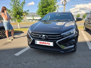 2025 Lada (ВАЗ) Vesta SW I Рестайлинг (NG), чёрный, 1850000 рублей, вид 1