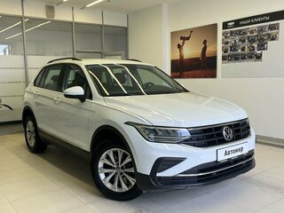 2021 Volkswagen Tiguan II Рестайлинг, белый, 2930000 рублей, вид 3
