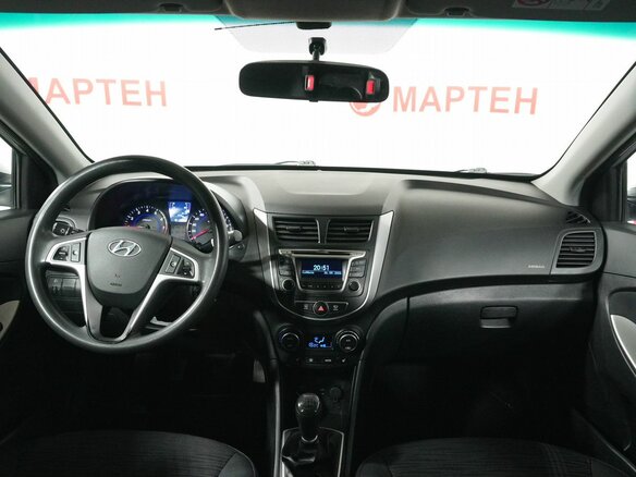 2016 Hyundai Solaris I Рестайлинг, серебристый - вид 14