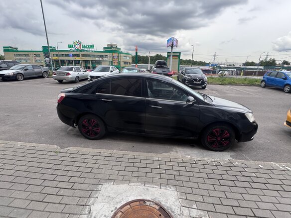 2012 Geely Emgrand EC7, чёрный, 295000 рублей - вид 4