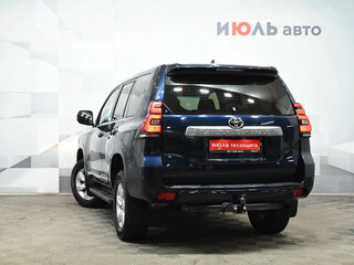 2020 Toyota Land Cruiser Prado 150 Series Рестайлинг 2, синий, 5200000 рублей, вид 4