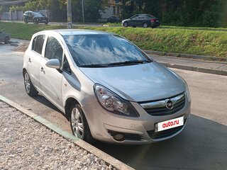 2007 Opel Corsa D, серебристый, 330000 рублей, вид 3
