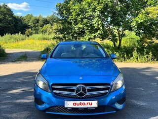 2013 Mercedes-Benz A-Класс 180 III (W176), голубой, 1270000 рублей, вид 1