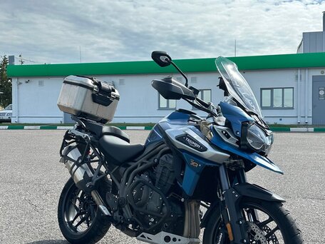 2018 Triumph Tiger 1200, синий, 949000 рублей, вид 2