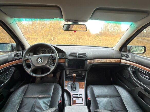 2001 BMW 5 серии 525i IV (E39) Рестайлинг, зелёный, 850000 рублей - вид 16