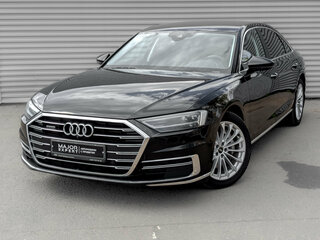 2021 Audi A8 Long 55 TFSI IV (D5), чёрный, 6990000 рублей, вид 1