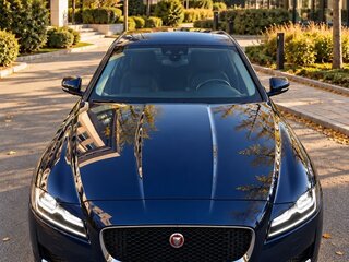 2017 Jaguar XF II, синий, 1870000 рублей, вид 1