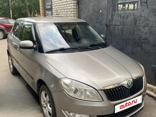 2012 Skoda Fabia II Рестайлинг, бежевый, 720000 рублей, вид 1