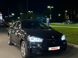 2018 BMW X6 30d II (F16), чёрный, 3900000 рублей, вид 1