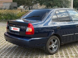 2007 Hyundai Accent ТагАЗ II, синий, 490000 рублей, вид 5