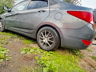 2016 Hyundai Solaris I Рестайлинг, серый, 550000 рублей, вид 2