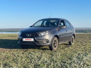 2021 Lada (ВАЗ) Granta I Рестайлинг, серый, 599000 рублей, вид 1