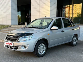 2013 Lada (ВАЗ) Granta I, серебристый, 199000 рублей, вид 1