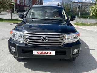 2014 Toyota Land Cruiser 200 Series Рестайлинг 1, чёрный, 5250000 рублей, вид 1