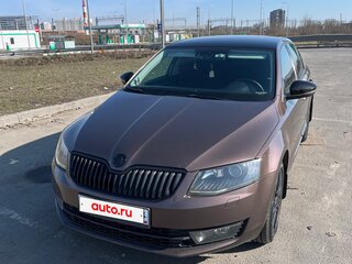 2013 Skoda Octavia III (A7), коричневый, 1125000 рублей, вид 2