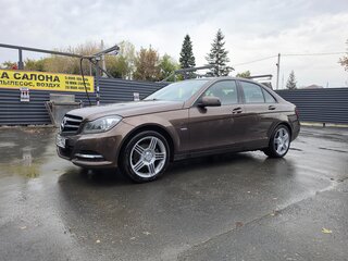 2013 Mercedes-Benz C-Класс 180 III (W204) Рестайлинг, коричневый, 1800000 рублей, вид 2