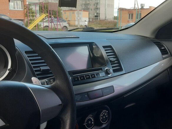 2012 Mitsubishi Lancer X Рестайлинг, чёрный, 1050000 рублей - вид 12