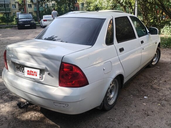 2011 Lada (ВАЗ) Priora I, белый - вид 3