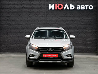 2021 Lada (ВАЗ) Vesta SW Cross I, серебристый, 1190000 рублей, вид 2