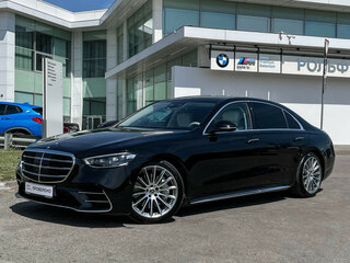 2021 Mercedes-Benz S-Класс 450 4MATIC VII (W223), чёрный, 8722890 рублей, вид 1