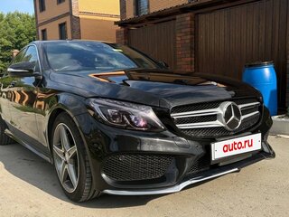 2015 Mercedes-Benz C-Класс 180 IV (W205), чёрный, 2000000 рублей, вид 5
