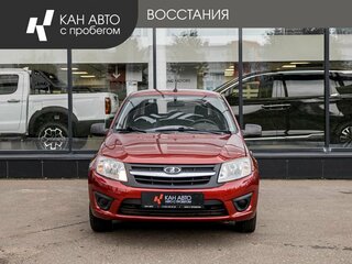2018 Lada (ВАЗ) Granta I, красный, 369400 рублей, вид 2