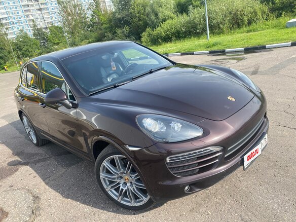 2014 Porsche Cayenne II Рестайлинг (958), коричневый, 2495000 рублей - вид 12