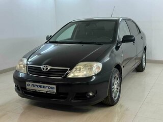 2004 Toyota Corolla IX (E120, E130) Рестайлинг, чёрный, 570000 рублей, вид 1