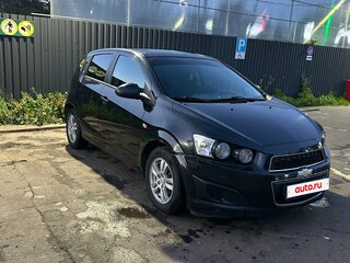 2012 Chevrolet Aveo II, чёрный, 630000 рублей, вид 2