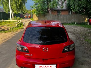 2007 Mazda 3 I (BK) Рестайлинг, красный, 412000 рублей, вид 4