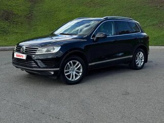2017 Volkswagen Touareg II Рестайлинг, синий, 3200000 рублей, вид 1