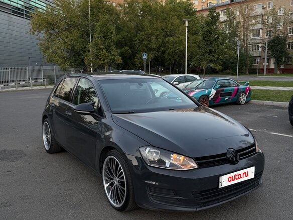 2013 Volkswagen Golf VII, серый - вид 4