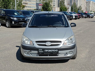 2007 Hyundai Getz I Рестайлинг, серебристый, 445000 рублей, вид 2