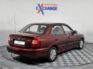 2008 Hyundai Accent ТагАЗ II, красный, 324000 рублей, вид 5