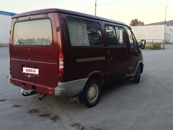 2010 ГАЗ Соболь (2217), красный, 540000 рублей - вид 8