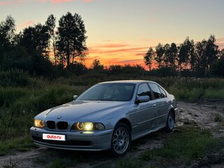 2001 BMW 5 серии 520i IV (E39) Рестайлинг, серебристый, 500000 рублей, вид 1