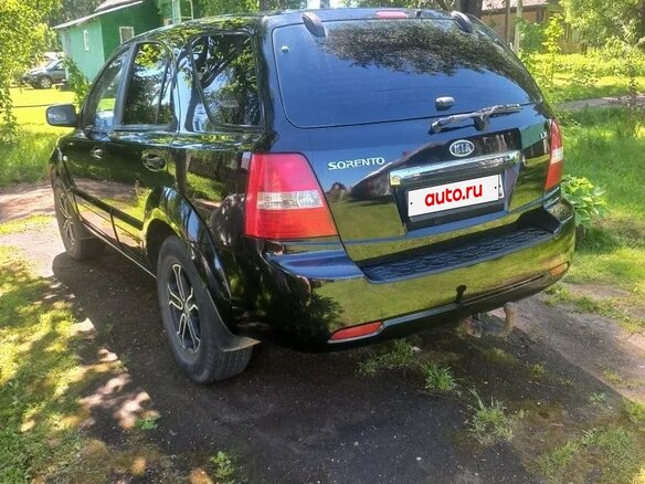 2007 Kia Sorento I Рестайлинг, чёрный, 710000 рублей - вид 2