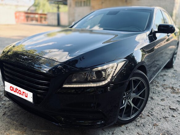 2017 Genesis G80 I, чёрный, 1660000 рублей - вид 9