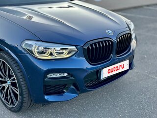2018 BMW X4 20d II (G02), синий, 3949000 рублей, вид 4