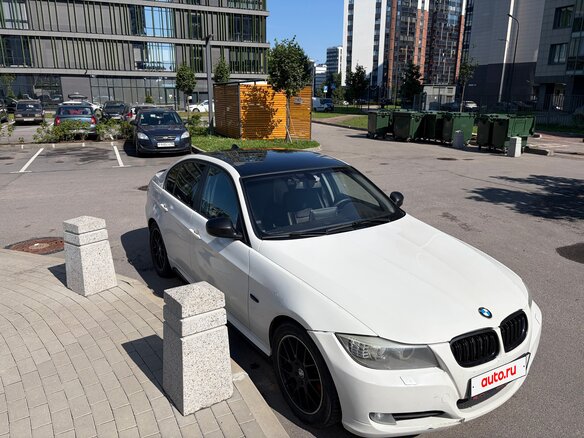 2010 BMW 3 серии 318i V (E90/E91/E92/E93) Рестайлинг, белый, 650000 рублей