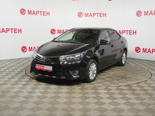 2013 Toyota Corolla XI (E160, E170, E180), чёрный, 1100000 рублей, вид 1