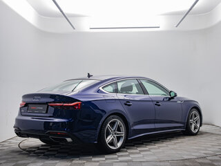2021 Audi A5 Sportback 40 TFSI II (F5) Рестайлинг, синий, 2830000 рублей, вид 5
