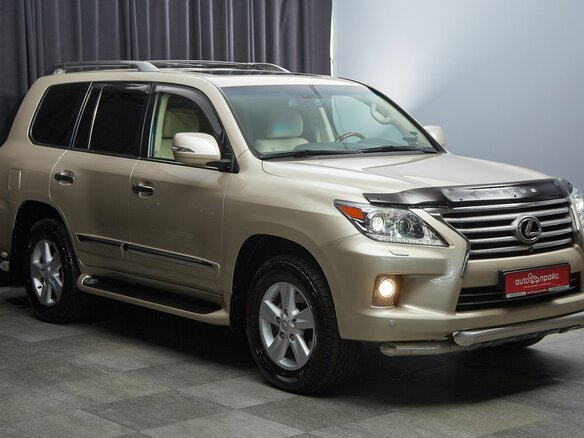 2012 Lexus LX 570 III Рестайлинг, бежевый, 4097000 рублей - вид 2