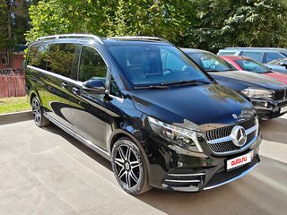 2023 Mercedes-Benz V-Класс Extra Long 300 d экстра длинный III (W447) Рестайлинг, чёрный, 9050000 рублей, вид 2