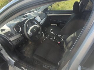 2012 Mitsubishi Lancer X Рестайлинг, серый, 830000 рублей, вид 4