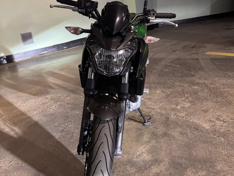 2019 Kawasaki Z 650, зелёный, 620000 рублей, вид 1