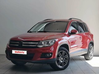 2013 Volkswagen Tiguan I Рестайлинг, красный, 790000 рублей, вид 2
