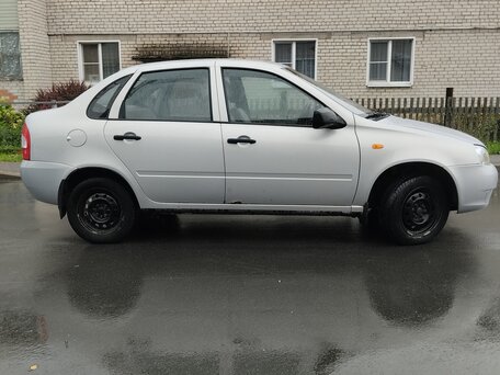 2010 Lada (ВАЗ) Kalina I, серый, 240000 рублей, вид 1