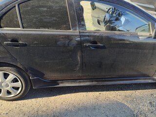 2007 Mitsubishi Lancer X, чёрный, 550000 рублей, вид 2