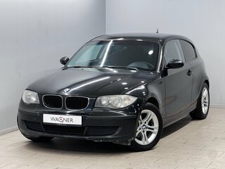 2008 BMW 1 серии 116i I (E81/E82/E87/E88) Рестайлинг, чёрный, 667000 рублей, вид 1